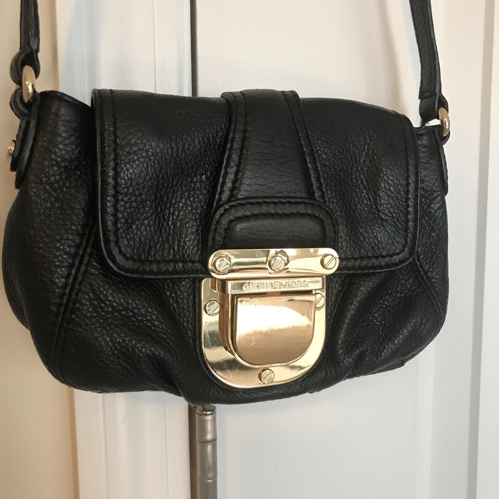 Michael Kors leather crossbody purse small